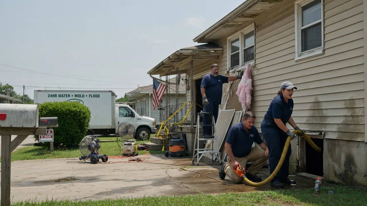 Water Damage Repair in Burket, IN near me